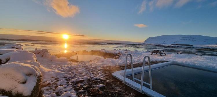 Dixon Cabin Nr. 7 / Dixon Sumarhus Nr. 7 @Kirkjubraut Talknafjordur ภายนอก รูปภาพ